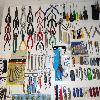 Assorted Pliers, Combo Wrenches, Screwdrivers, Allen Wrench Sets.