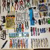 Assorted Cork Screws, Allen Wrench Sets, Combo Wrenches, Scissors. 
