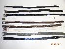 assorted belts of different sizes and colors