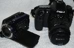Canon EOS 60D 18-55mm Digital slr, Sony Handycam DCSR47 60GB