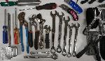 Meat Mallet,screwdrivers,wrenches,trowel,multitools,knives,box cutters