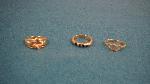 Assorted 14K gold rings