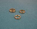 Assorted 14K gold rings