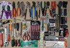 Wrenches, Pliers, Vise Grip, Crimps, Hammers, Files, Scissors, Slicer,, Pruners, Knives,Multi tools