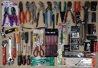 Wrenches, Pliers, Vise Grip, Crimps, Hammers, Files, Scissors, Slicer, Pruners, Knives,Multi tools