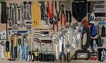Pro Pull Bar, Estwing Pry Bar, Shovel, Saw, Ratchets, Paint Tools, Other assorted Tools