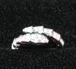 BVLGARI SERPENTI VIPER RING (TLMPNI, size : Small, – white gold, Diamonds 0.66 Carats